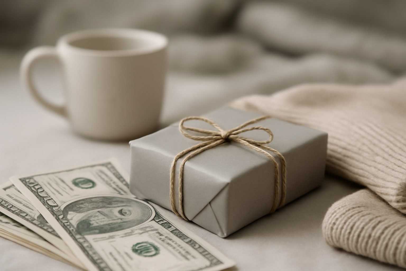 Gemeinsam Wichteln statt Viele Geschenke kaufen