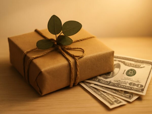 Geschenkpapier Alternativen Fast kostenlos