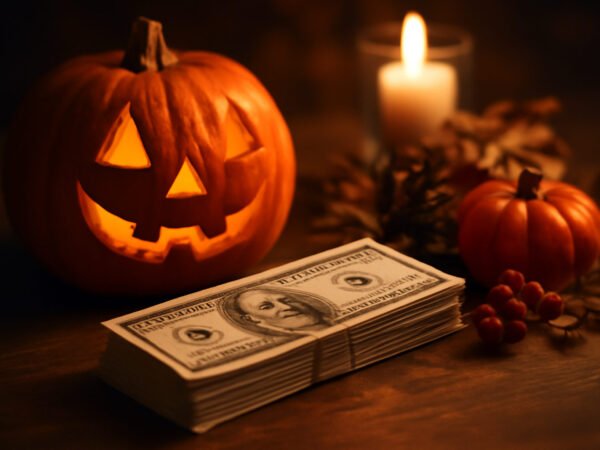 Halloween Deko aus Naturmaterialien kostenlos
