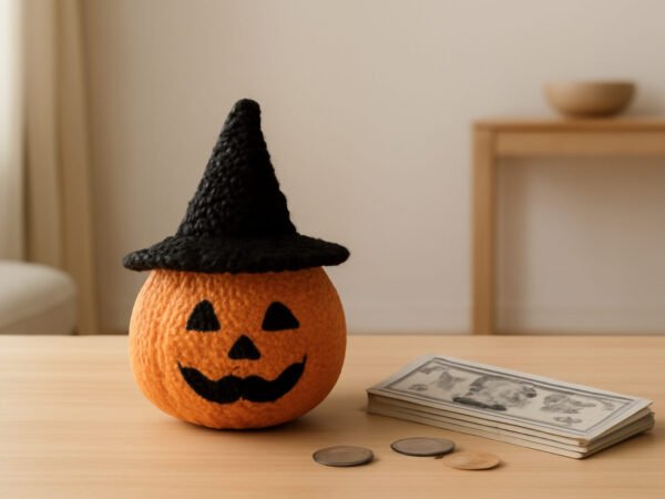 Halloween Deko häkeln günstig: Checkliste zum Ausdrucken