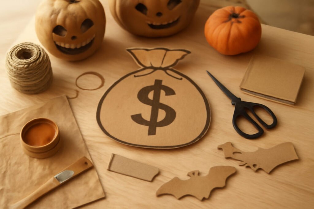Halloween Grusel DIY statt Teurer Deko