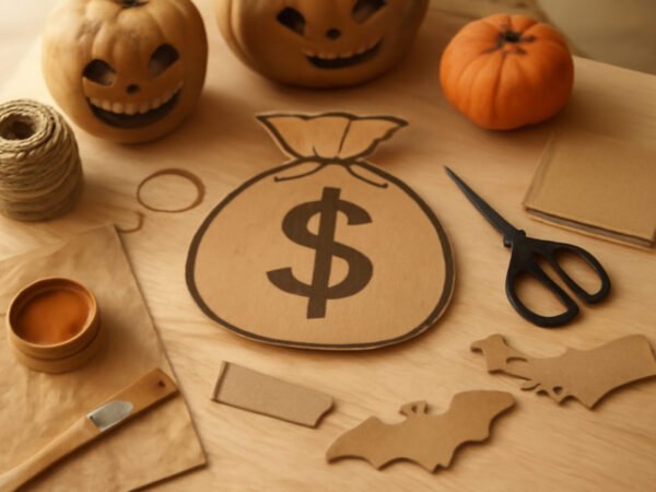 Halloween Grusel DIY statt Teurer Deko