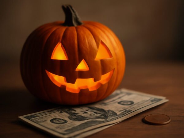 Halloween Kürbis schnitzen statt Teurer Deko