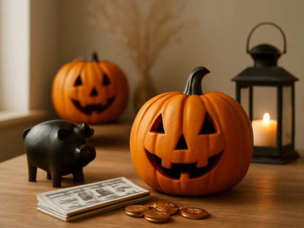 Halloween Party Deko Fast kostenlos ohne teure Anschaffung