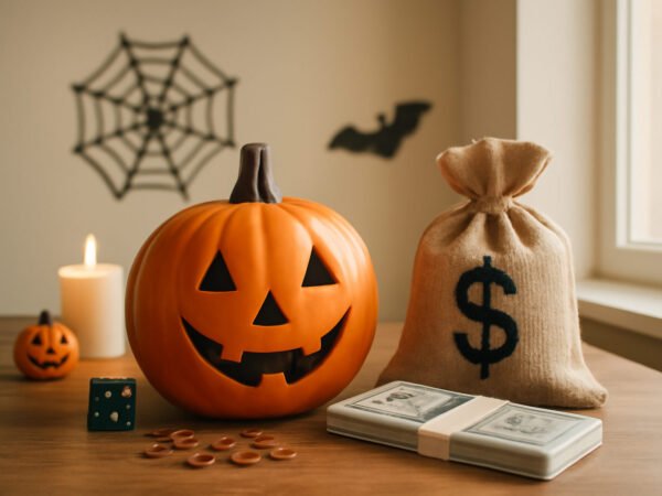 Halloween Party Deko mit kleinem Budget