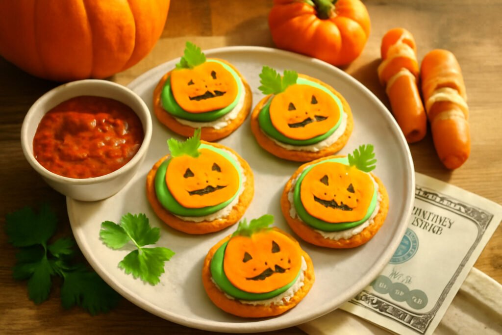 Halloween Snacks günstig selber machen