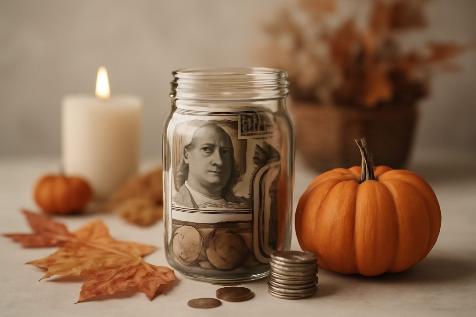 Herbstdeko Ideen günstig ohne teure Anschaffung