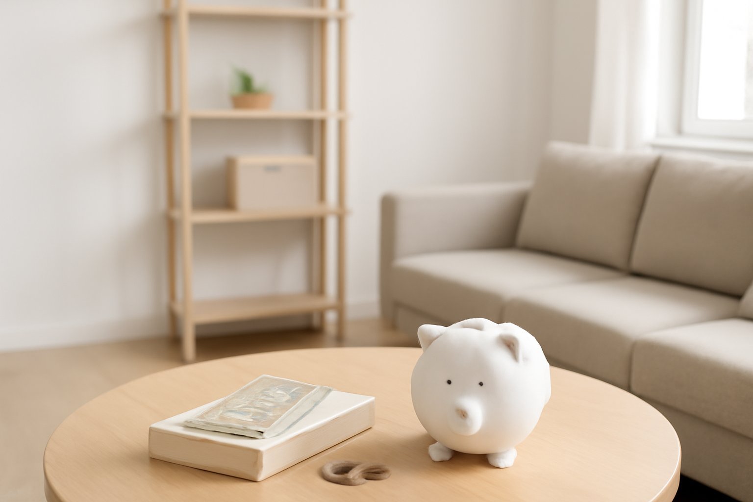 Minimalismus &amp; Geld sparen: Weniger besitzen, mehr sparen — Hero-Aufnahme — Minimalismus & Geld
