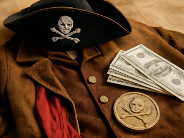 Pirat Halloween Kostüm Fast kostenlos ohne teure Anschaffung