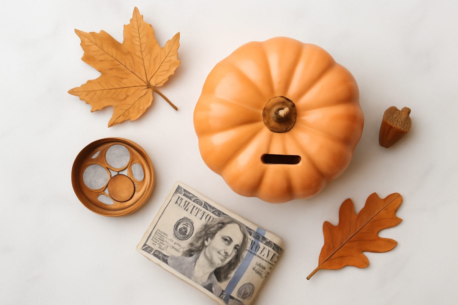 Selbstgemachte Herbstdeko unter 10 Euro