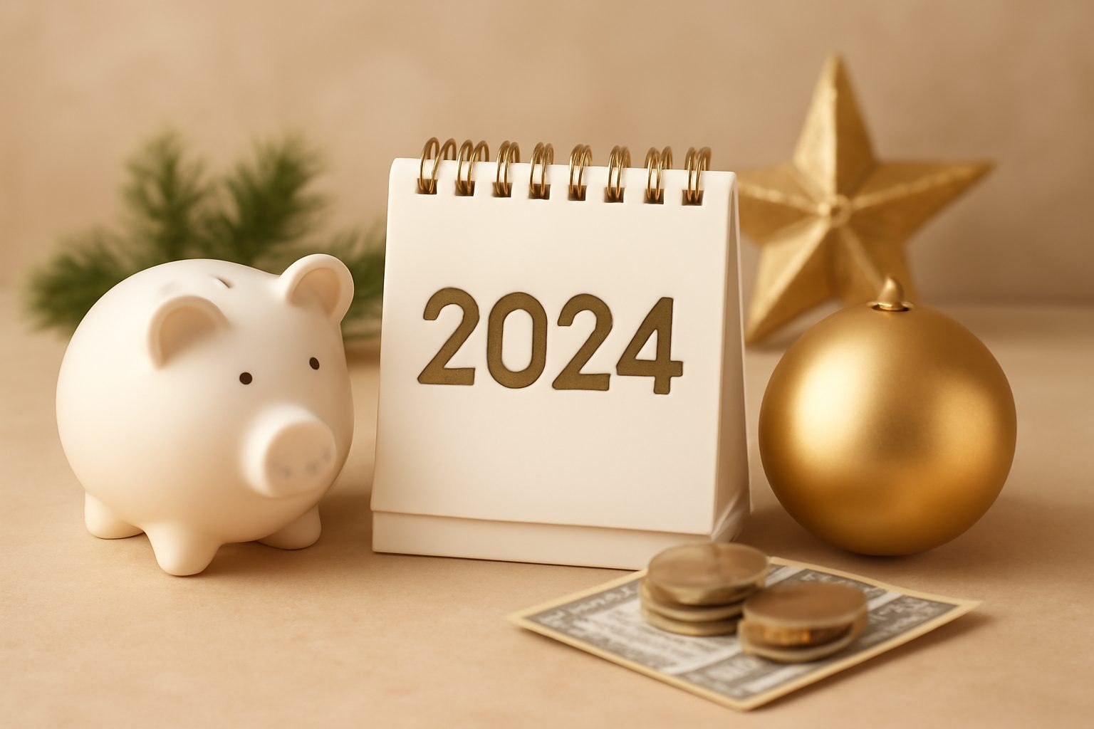 Silvester Deko unter 12 Euro ohne teure Anschaffung — Silvester Deko unter 10 Euro