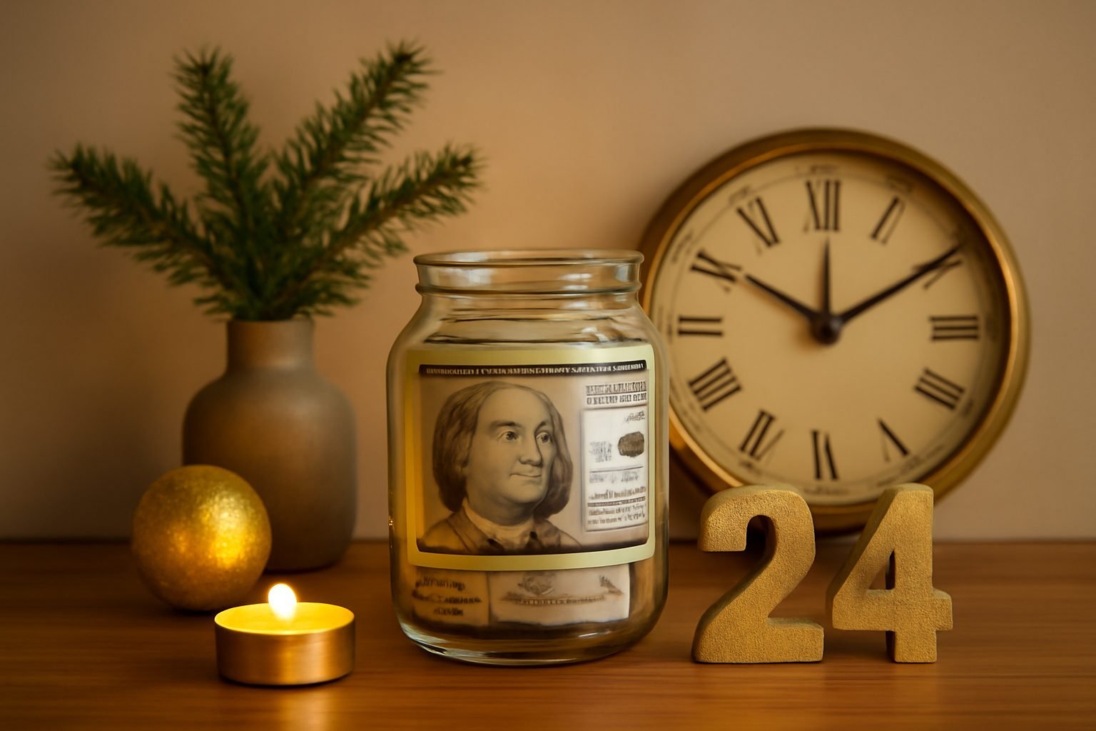Silvester Dekoration günstig: 12 Ideen für wenig Geld
