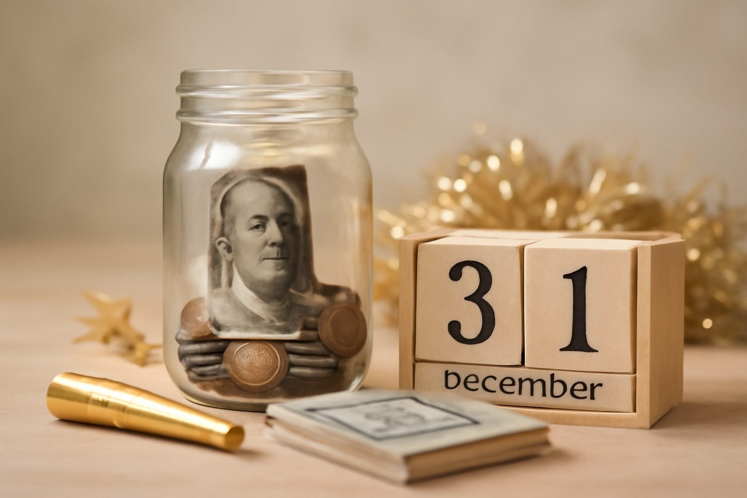 Silvester günstig feiern Ideen ohne teure Anschaffung