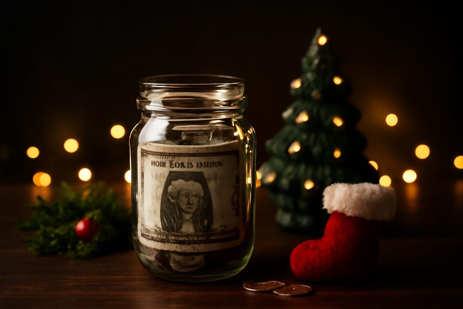 Sparen Weihnachten ohne teure Anschaffung