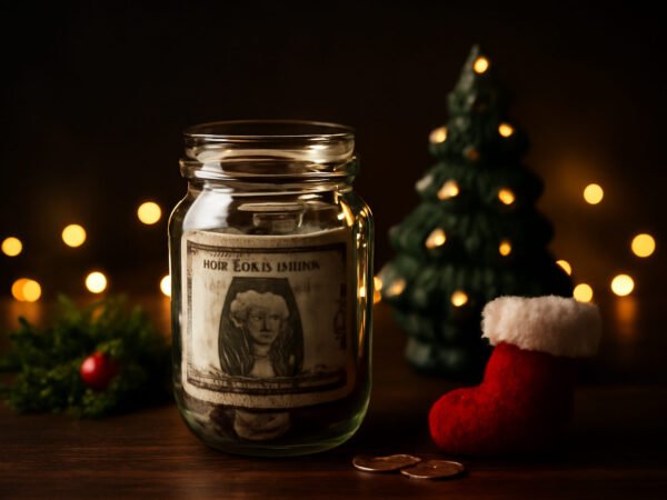 Sparen Weihnachten ohne teure Anschaffung