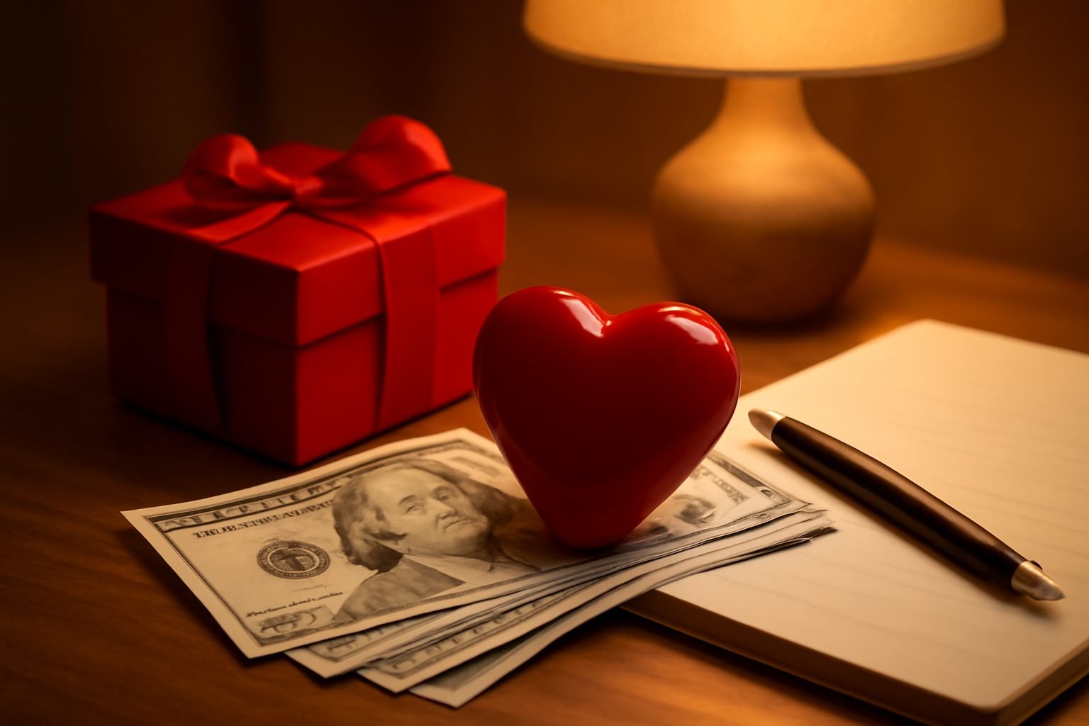 Valentinstag Deko günstig ohne teure Anschaffung