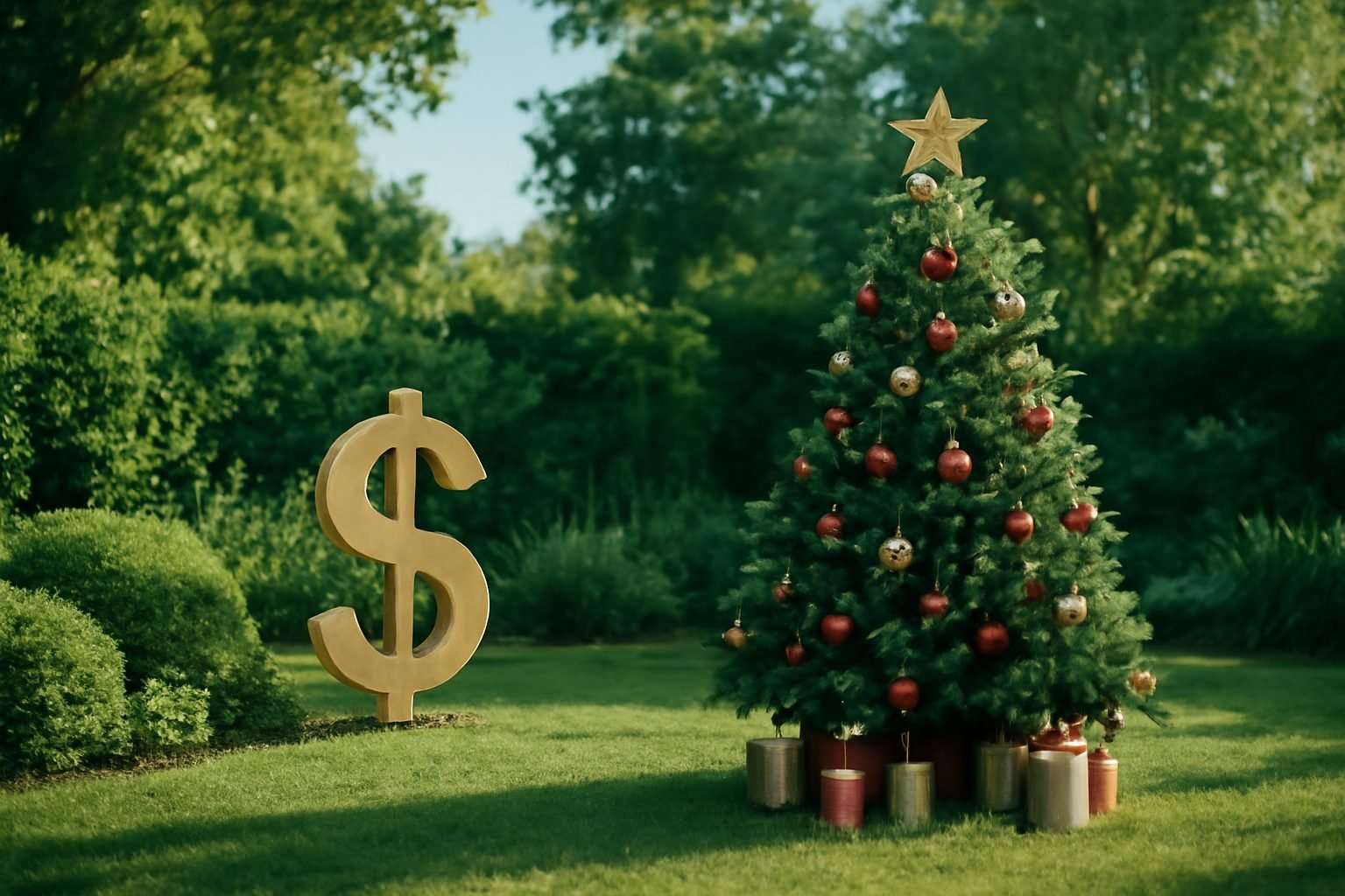 Weihnachtsdeko draußen unter 15 Euro ohne teure Anschaffung — Weihnachtsdeko draußen unter 10 Euro