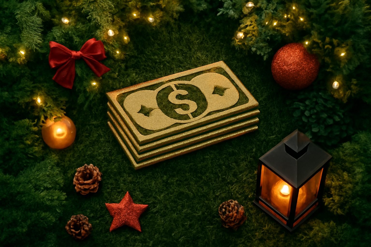 Weihnachtsdekoration Ideen draußen unter 14 Euro