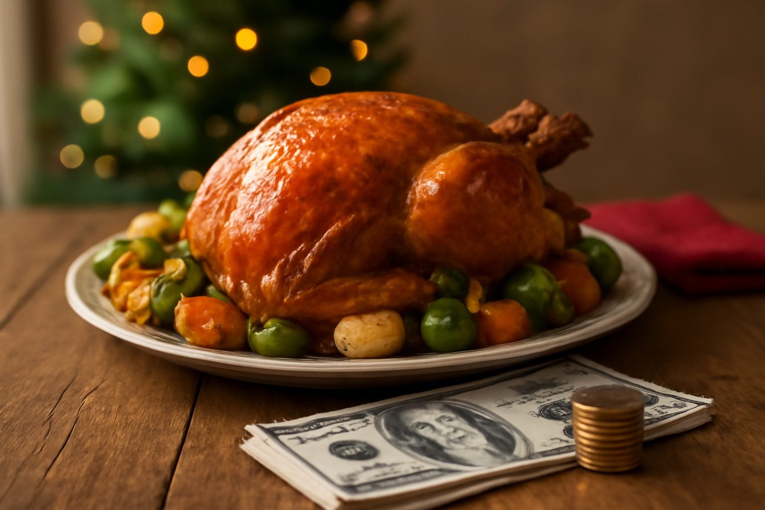 Weihnachtsessen günstig für große Familie