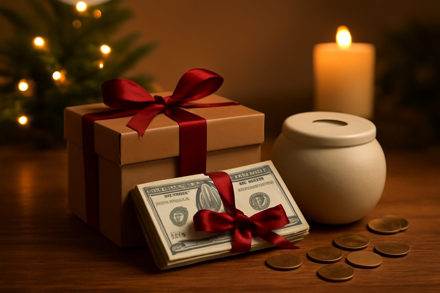 Weihnachtsgeschenke Budget planen — günstig statt teuer