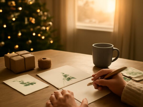 Weihnachtskarten selber machen statt kaufen