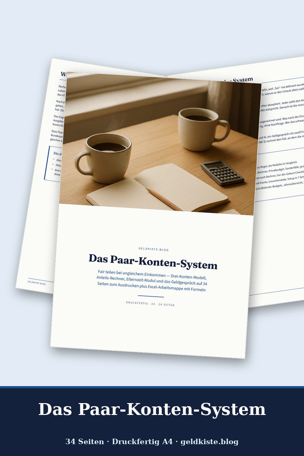 Das Paar-Konten-System – Vorschau Seite 1