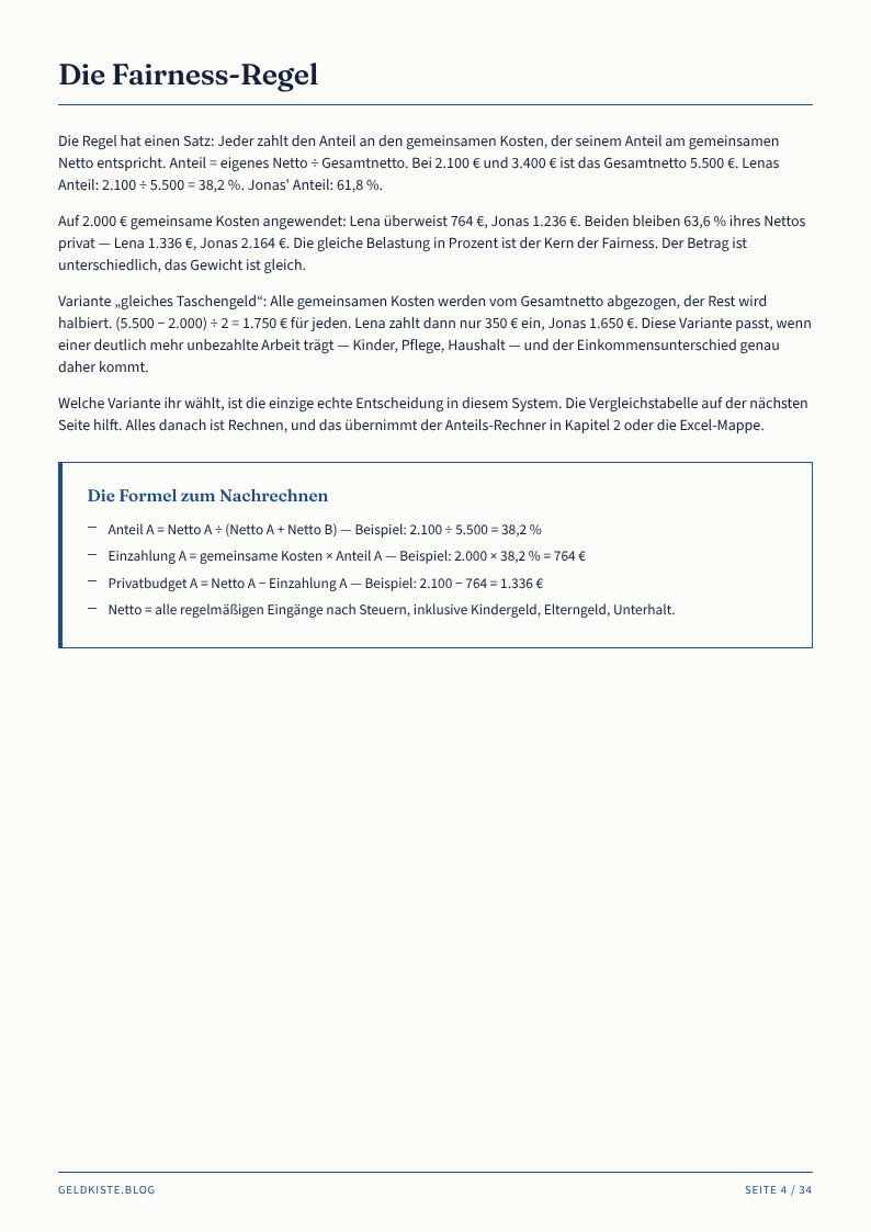 Das Paar-Konten-System – Vorschau Seite 5