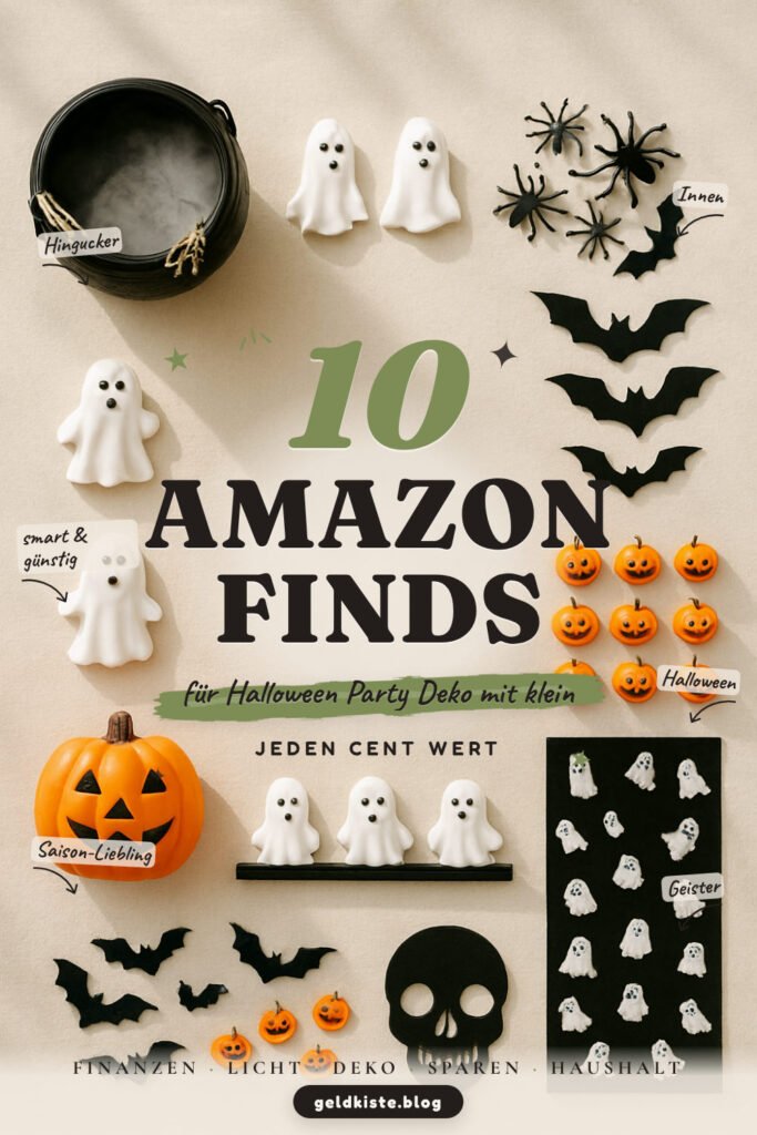 10 Amazon-Finds für Halloween Party Deko mit kleinem Budget