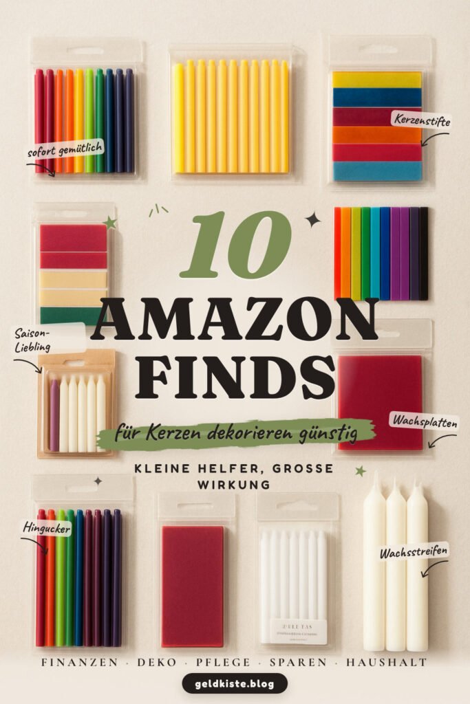 10 Amazon-Finds für Kerzen dekorieren günstig