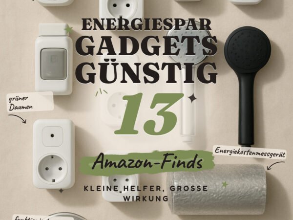 Energiespar-Gadgets günstig: 13 Amazon-Finds, Kosten senken