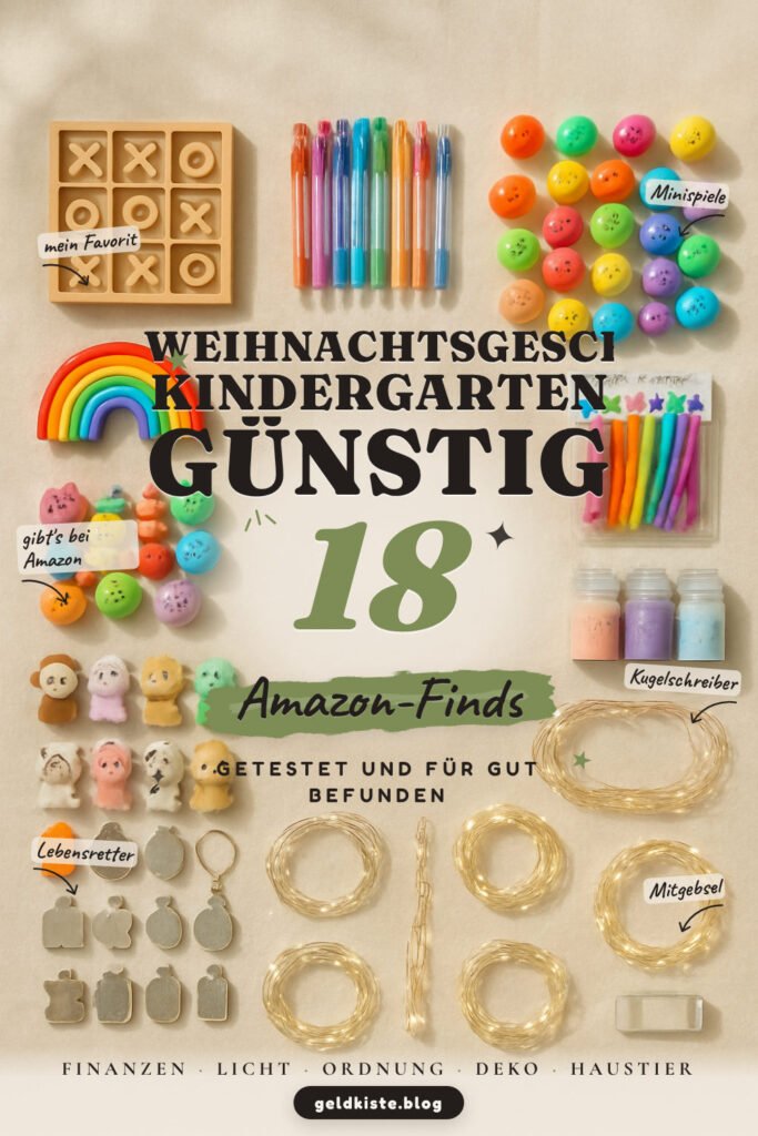 Weihnachtsgeschenke Kindergarten günstig: 18 Amazon-Finds