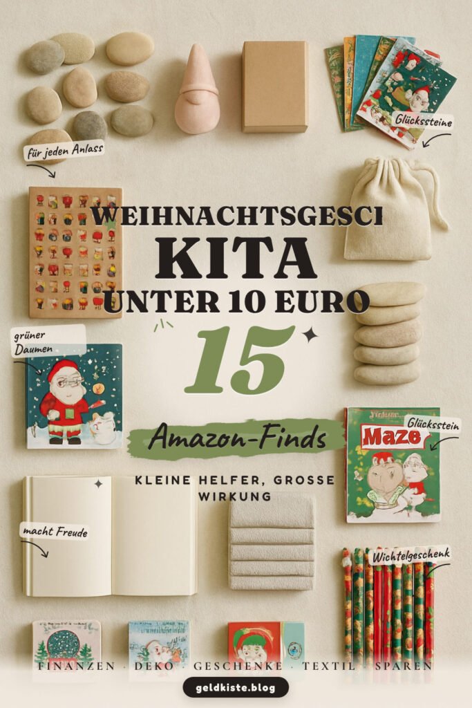 Weihnachtsgeschenke Kita unter 10 Euro: 15 Amazon-Finds, fix gewählt