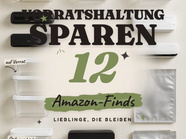 Vorratshaltung sparen: 12 Amazon-Finds, länger haltbar & günstiger