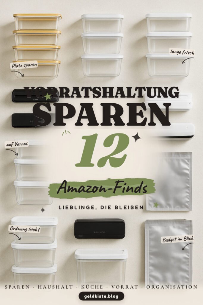 Vorratshaltung sparen: 12 Amazon-Finds, länger haltbar & günstiger