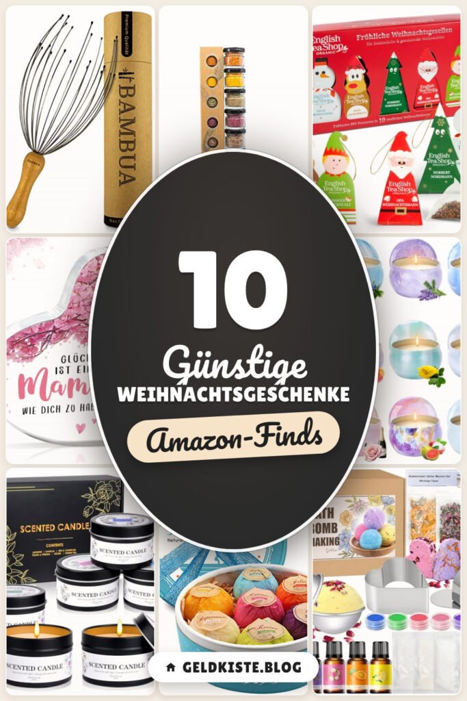 Günstige Weihnachtsgeschenke: 10 Amazon-Finds, clever ausgewählt