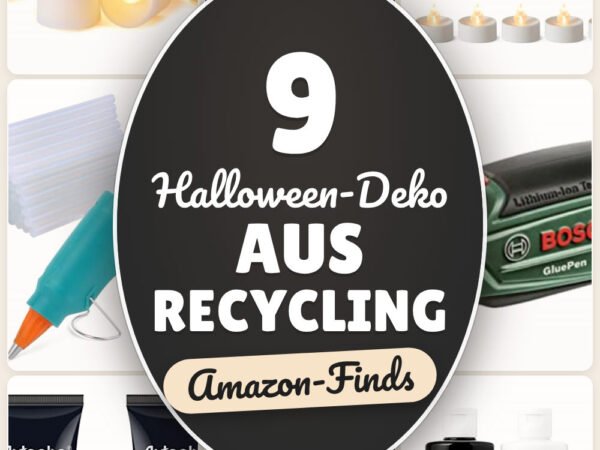 Halloween-Deko aus Recycling: 9 Amazon-Finds, schnell gruselig basteln