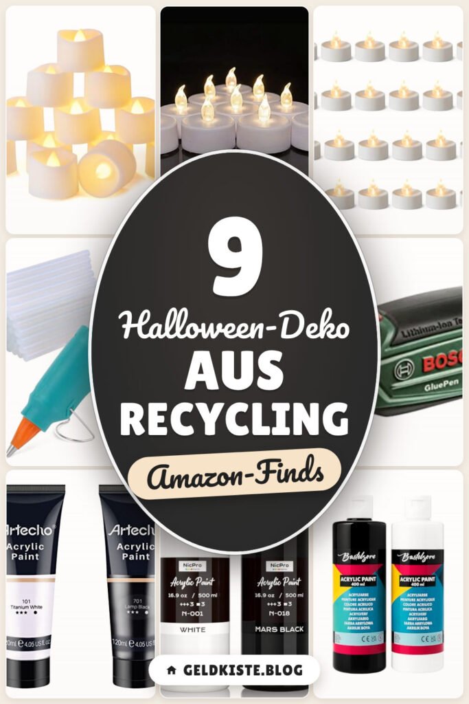 Halloween-Deko aus Recycling: 9 Amazon-Finds, schnell gruselig basteln