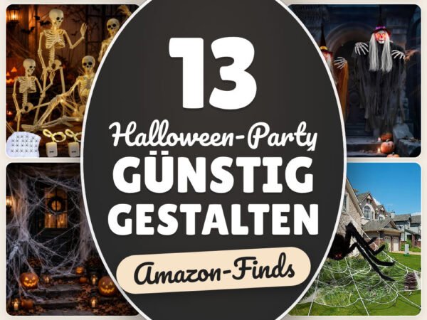Halloween-Party günstig gestalten: 13 Amazon-Finds, sofort gruselig