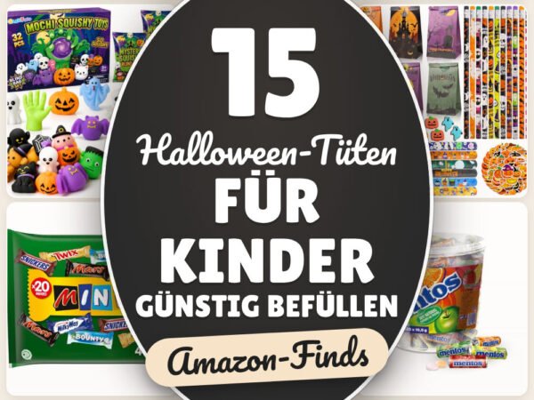 Halloween-Tüten für Kinder günstig befüllen: 15 Amazon-Finds, clever