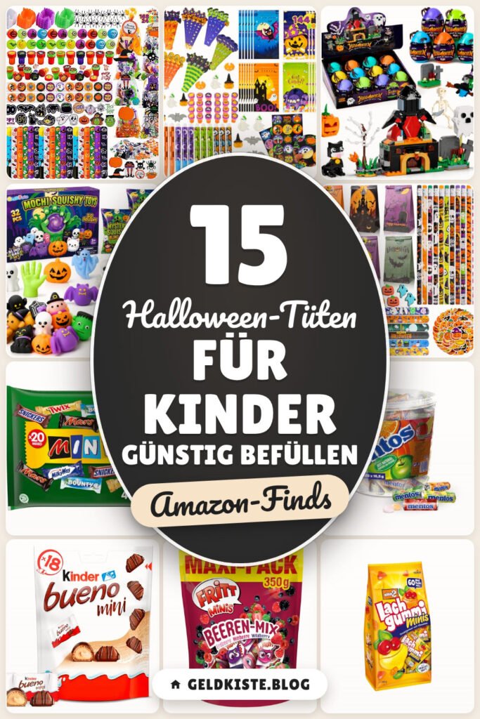Halloween-Tüten für Kinder günstig befüllen: 15 Amazon-Finds, clever