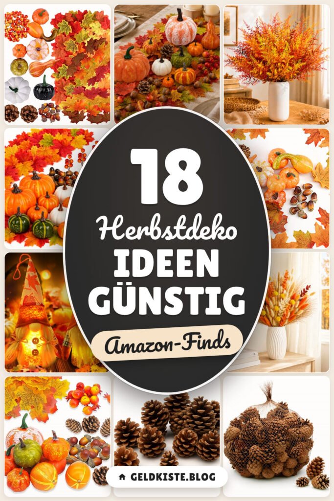 Herbstdeko Ideen günstig: 18 Amazon-Finds, sofort gemütlich