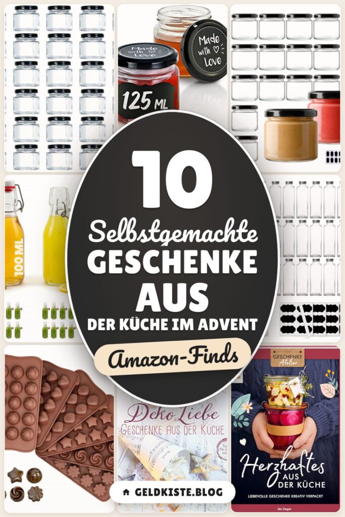 Selbstgemachte Geschenke aus der Küche im Advent: 10 Amazon-Finds