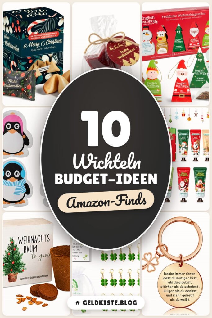 Wichteln Budget-Ideen: 10 Amazon-Finds, kleine Geschenke schnell