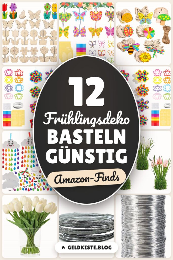 Frühlingsdeko basteln günstig: 12 Amazon-Finds, schnell umgesetzt