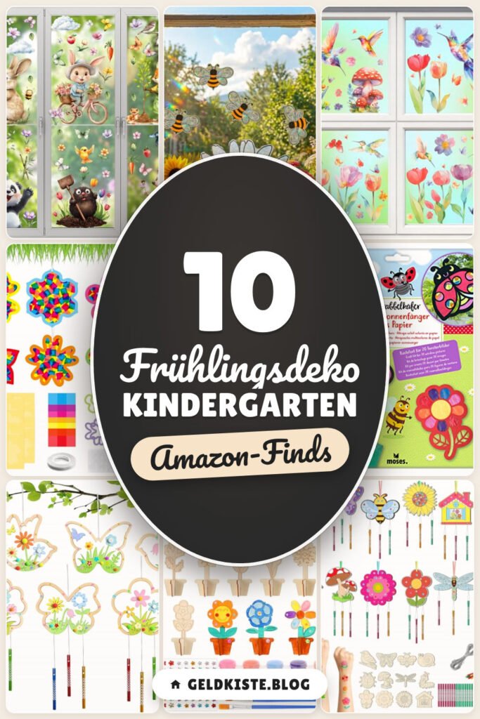 Frühlingsdeko Kindergarten: 10 Amazon-Finds, bunt & günstig