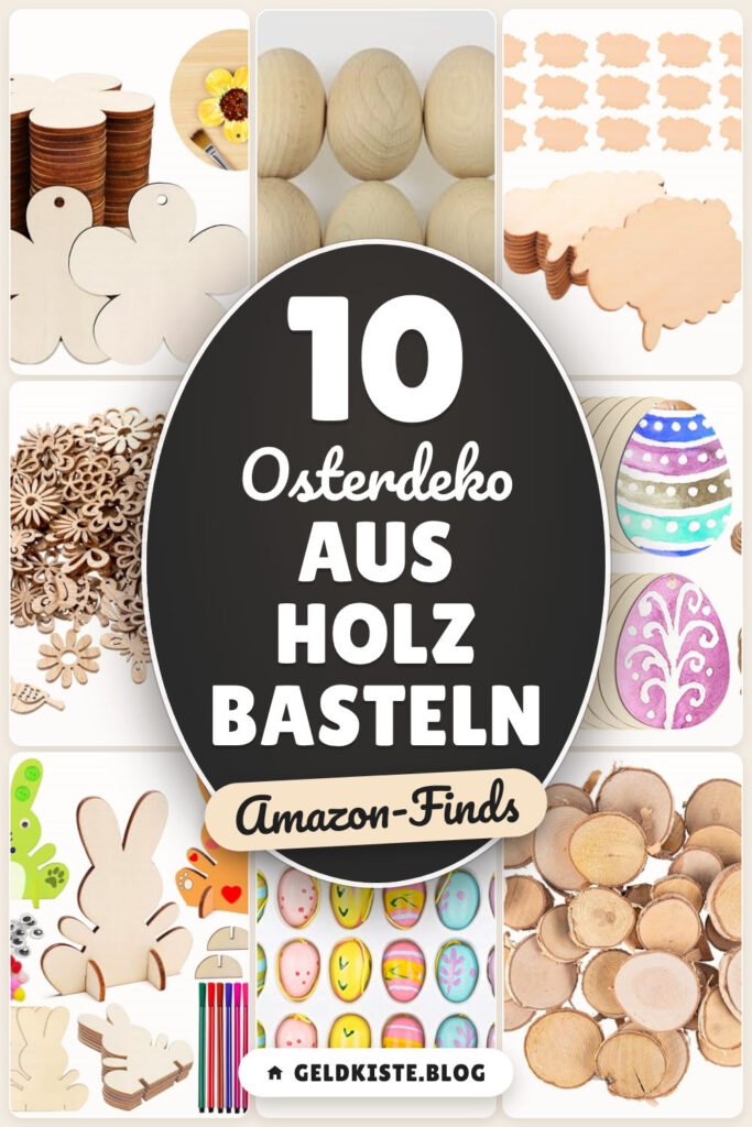 Osterdeko aus Holz basteln: 10 Amazon-Finds, günstig und schlicht