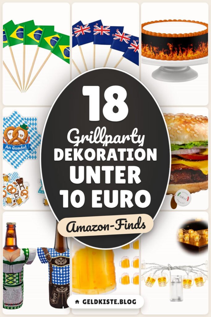 Grillparty Dekoration unter 10 Euro: 18 Amazon-Finds