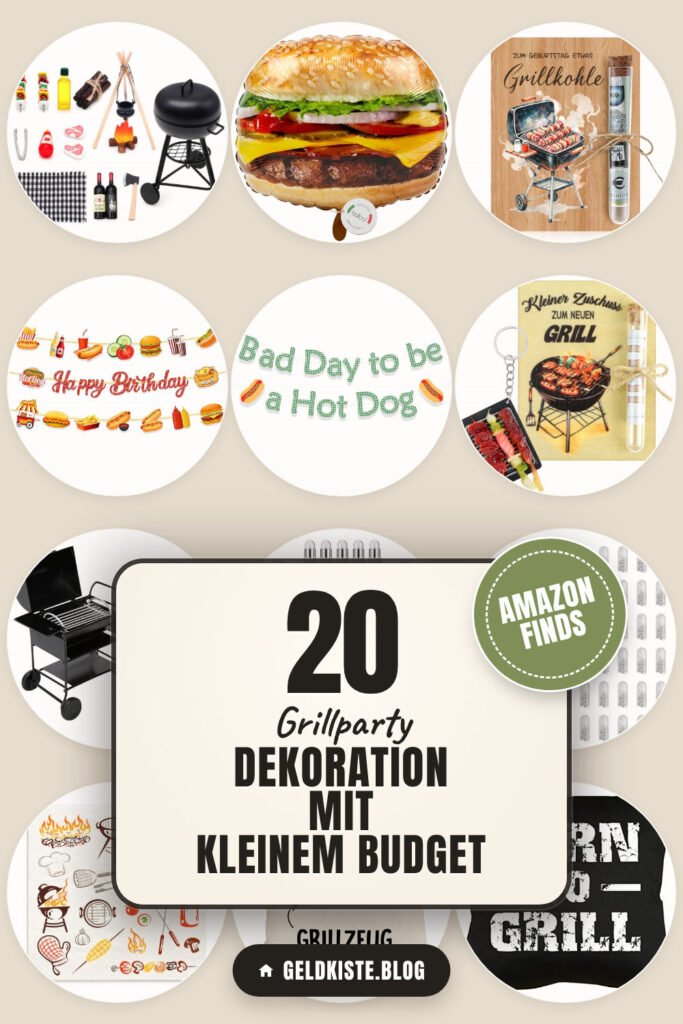 Grillparty Dekoration mit kleinem Budget: 20 Amazon-Finds