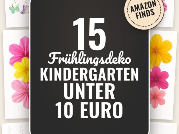 Frühlingsdeko Kindergarten unter 10 Euro: 15 Amazon-Finds